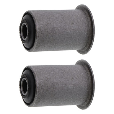 RB136 Flanged Metal Encased Rubber Leaf Spring Bushing - 2 Count