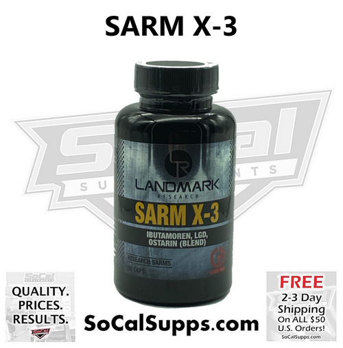 SARM X-3: Hardcore Muscle-Building Stack