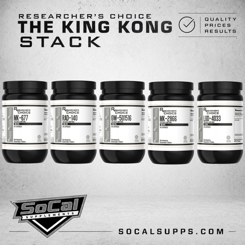 THE KING KONG STACK: The Ultimate Muscle Building Stack (5-PACK)