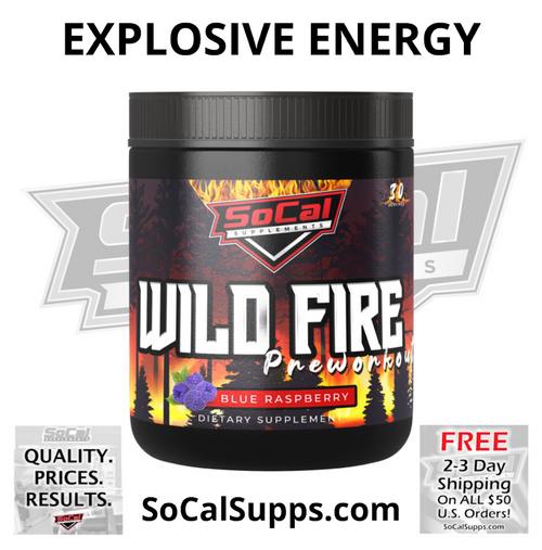 WILD FIRE: Our Hardest Hitting Pre-Workout