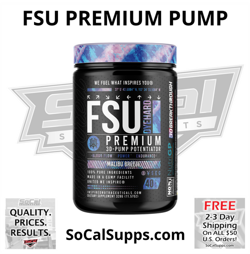 INSPIRED FSU: Dyehard Non-Stim Pre-Workout 