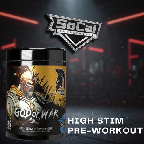 Centurion Labz GOD OF WAR: High Stim Pre-Workout