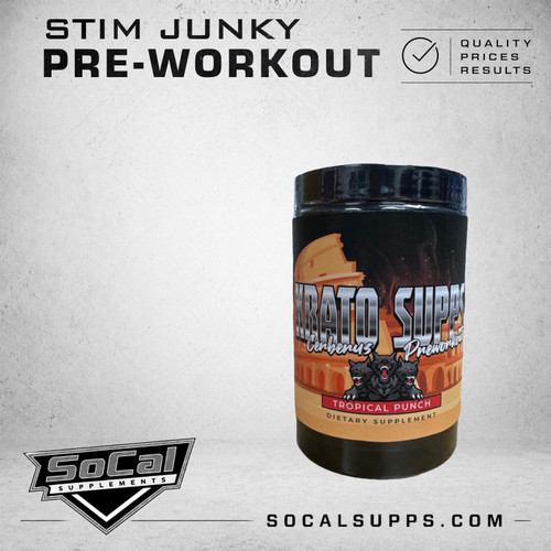 CERBERUS PRE: Elite Stim Junky Pre-Workout 