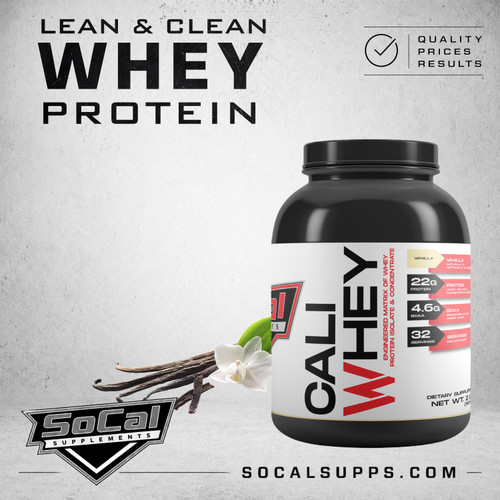 CALI WHEY: Lean & Clean Whey Protein