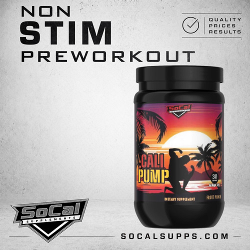 CALI PUMP: Non-Stimulant Pre-Workout