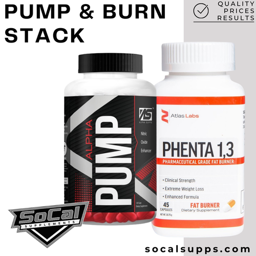 PUMP & BURN STACK: Insane Calorie Burning Stack
