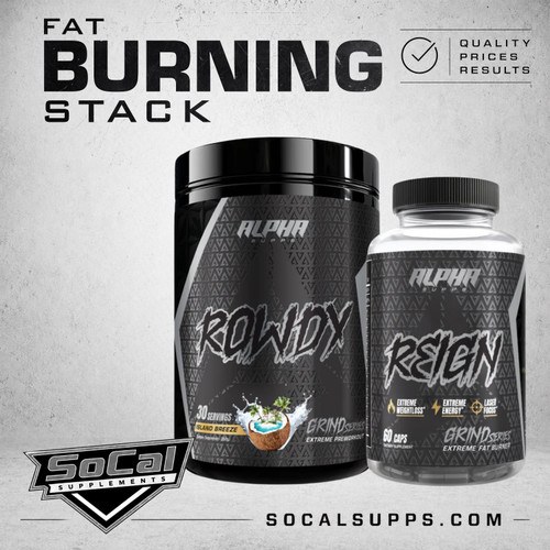 FAT BURNING STACK: Alpha Supps Top Cutting Stack