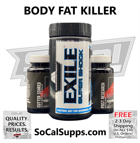 BODY FAT KILLER: Fat Incinerating Shred Stack