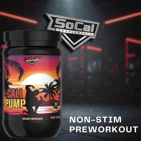 CALI PUMP: Non-Stimulant Pre-Workout