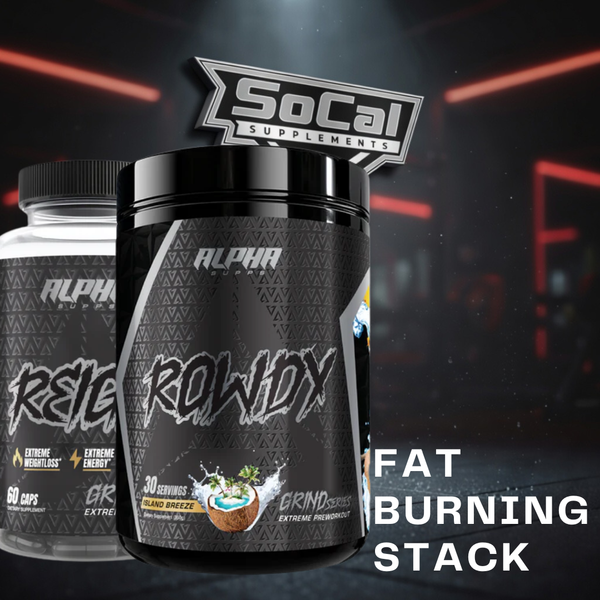 FAT BURNING STACK: Alpha Supps Top Cutting Stack
