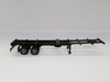 HO 1:87 Promotex # 5303 -  40'  2 axle Container Chassis - Black