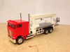 HO 1:87 Promotex # 6458 Peterbilt COE Boom Truck Picker  - Reddish Orange