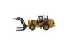 HO 1:87 Diecast Masters 85950 Caterpillar 972M Wheeled Loader w/Log Fork