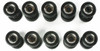 HO 1:87 Herpa # 52986 Truck Tractor Wheels - (5 axles sets dual tires & wide single tires) 11.4 mm diameter