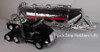 HO 1:87 TNS # 037S -Kenworth T680 Day Cab w/Chrome Pneumatic Trailer - Steve's Trans.