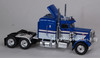 HO 1:87  Brekina # 85707 - 1973 Peterbilt 359 Tandem Axle Tractor - Blue/White