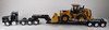 HO 1:87 TSH # 5249 Peterbilt 389 Tractor 3-Axle Tractor w/Lowboy Construction Trailer & CAT Loader
