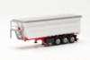 HO 1:87 Herpa # 77057- 3-Axle Dump Trailer Covered