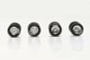 HO 1:87 Herpa 54324 Wheelsets Fulda LOGO (2 Axles Duals, 5 Axles Wide Singles)