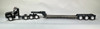 HO 1:87 TSH 674489 Kenworth T800 3-Axle Tractor w/3-axle lowboy trailer - Black
