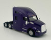 HO 1:87 HL-68003 Kenworth T-680 Sleeper Cab Tandem Axle Tractor - Purple