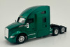 HO 1:87 HL-68005 Kenworth T-680 Sleeper Cab Tandem Axle Tractor - Metallic Green