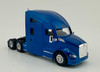 HO 1:87 HL-68006 Kenworth T-680 Sleeper Cab Tandem Axle Tractor - Metallic Blue