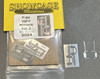 HO 1:87  Showcase Miniatures 3024 HO Etched Side View Mirrors (2 sets)