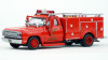 HO 1:87 Iconic Replicas 87-0537 - 1974 Dodge D-300 Squad 51 Rescue Unit LA FIRE