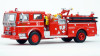 HO 1:87 Iconic Replicas 87-0536 - Iconic Replicas 1973 Ward LaFrance Fire Truck L.A. FD Engine 51