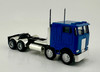 HO 1:87 Promotex 6416 Peterbilt COE Twin Steer Tractor - BLUE