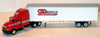 HO 1:87 Promotex 471819 KW T600 Sleeper Cab w/ 45' Dry Van Trailer - C.H. DREDGE