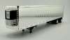 HO 1:87  HL-193 -  53' Reefer Van Spread Axle Trailer - CHROME