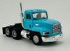 HO 1:87 Promotex 15264 Mack Short 603 Day Tractor Tandem - LIGHT BLUE