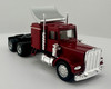 HO 1:87 Promotex # 35231 Kenworth W-900 Long Chassis Sleeper Cab Tractor w/Foil - MAROON