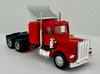 HO 1:87 Promotex 35231 Kenworth W-900 Long Chassis SC Tractor w/Silver Foil - RED