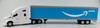 HO 1:87 TSH Kenworth 680 Sleeper Cab  w/ 53' Dry Van - AMAZON PRIME