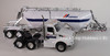 HO 1:87 TNS # 006 - Peterbilt 579 Day Cab w/Chrome Pneumatic Trailer -  CEMEX - WHITE/CHROME