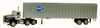 HO 1:87 Promotex Mack Short Day Cab w/48' Dry Van Trailer - OVERNIGHT TRANSPORTATION