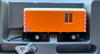 HO 1:87 Herpa 76395  Construction Trailer - ORANGE