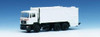 HO 1:87 Herpa 142885 Man F2000 Garbage Truck 3-axle - WHITE
