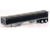 HO 1:87 Lonestar # 6003 Wilson 43' Grain Trailer KIT Black w/Black Tarp