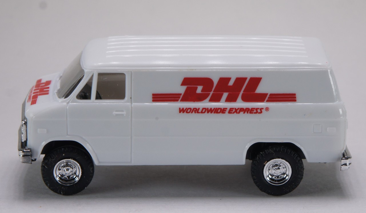 dhl delivery truck toy