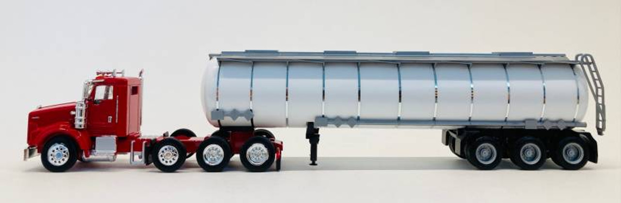 HO 1:87 Promotex # 6609 KW T800 Tag Axle w/Chemical Tanker - Truck