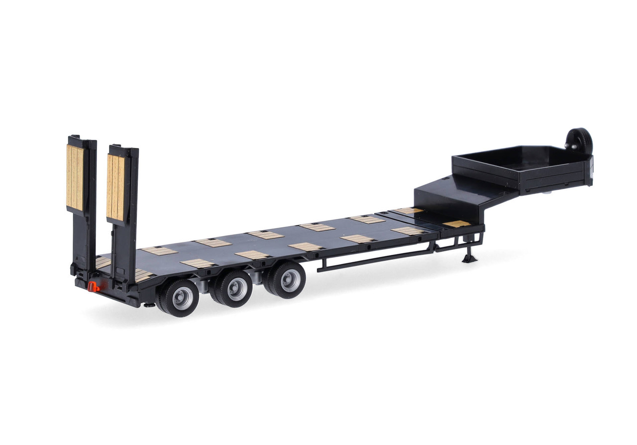 HO 1:87 Herpa 76371 -Goldhofer 3-Axle Drop Deck Low-Boy Trailer w