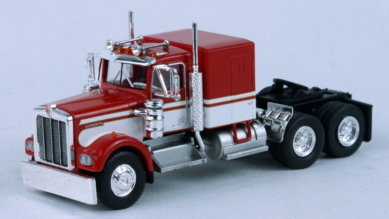 Brekina 85928 Camion Tracteur Kenworth T 600, Gis mat, 1984 Brekina 85928 Camion Tracteur Kenworth T 600, Gis mat, 1984
