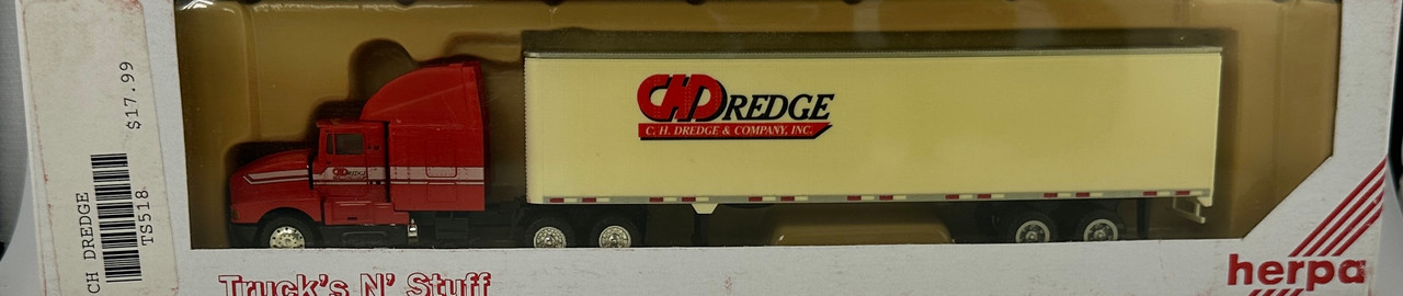 HO 1:87 Promotex 471819 KW T600 Sleeper Cab w/ 45' Dry Van Trailer