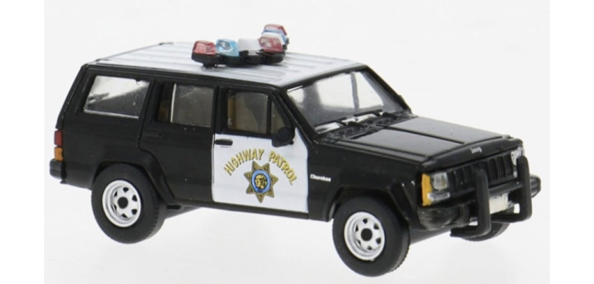 HO 1:87 PCX 870730 - 1984 Jeep Cherokee - CALIFORNIA HIGHWAY