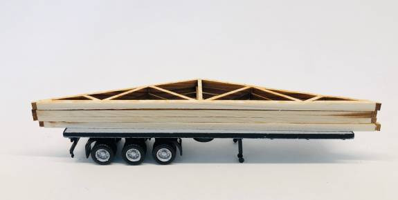 HO 1:87 Promotex # 5486 Long Chrome KW/Pete Truck Chassis KIT 3-1/2 - Foto 9