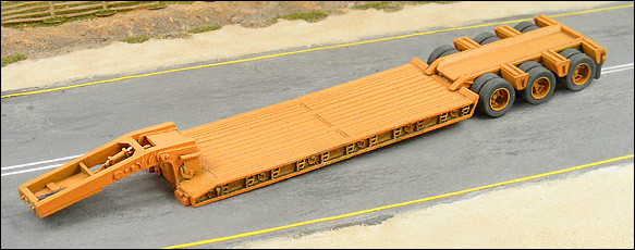 Kit Modello Lonestar HO 1:87: Rimorchio Piatto Trailmobile 40' Per Missouri Pac. (LSM-5019) – Nuovo